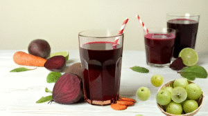 8 Benefits of Drinking Amla, Beetroot & Carrot Juice Every Morning