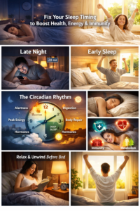 Fix your sleep timing